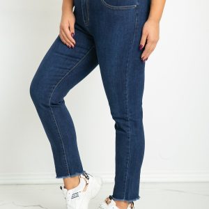 Blue plus size jeans Hidden