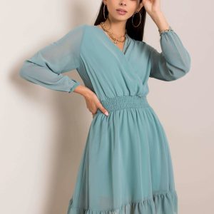 Mint dress Giovana RUE PARIS