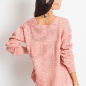 RUE PARIS Light Pink Sweater Touch