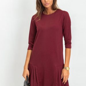 Burgundy Imagination dress