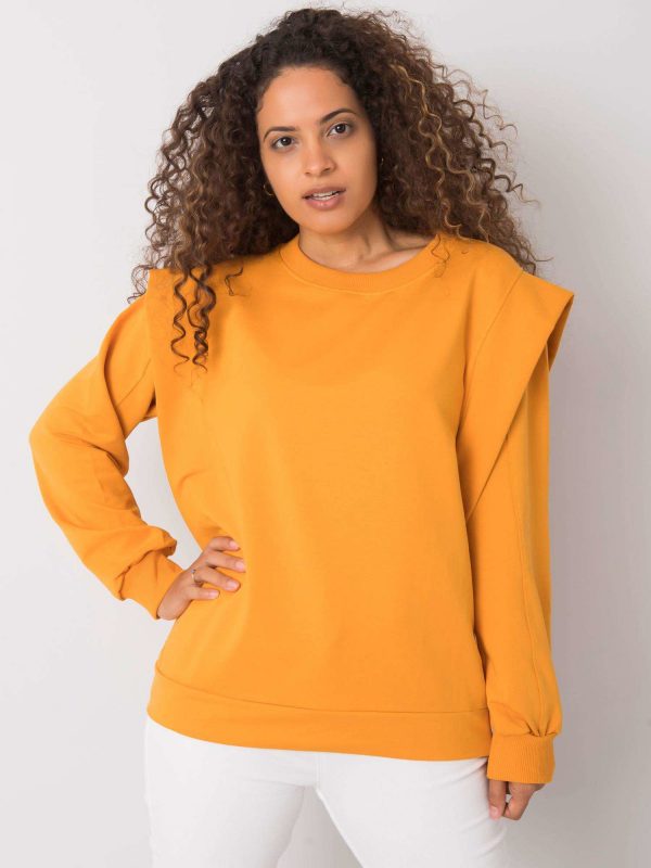 Dark Yellow Sabra Cotton Sweatshirt