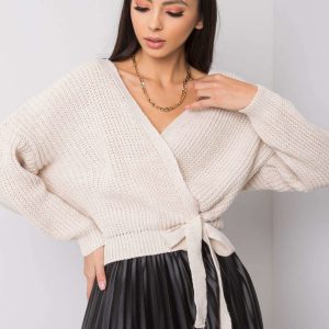 Light-beige sweater Alisa SUBLEVEL