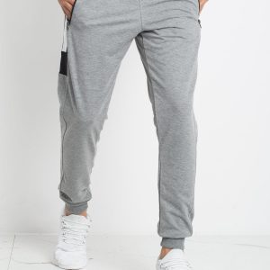 TOMMY LIFE Men's grey pants