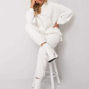 Janessa White Tracksuit Set