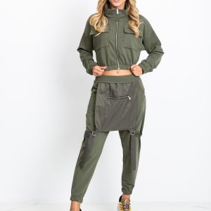 RUE PARIS Khaki set Houston