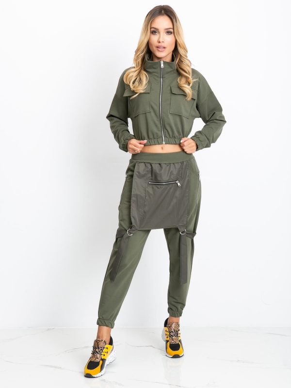 RUE PARIS Khaki set Houston