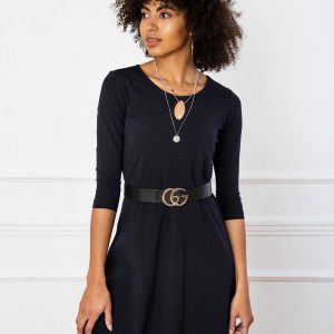 Navy blue Savage dress