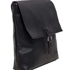 Black Lapel Handbag