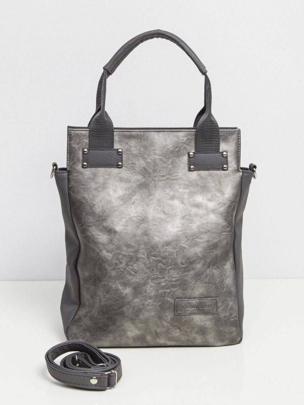 Grey Silver Women's Bag