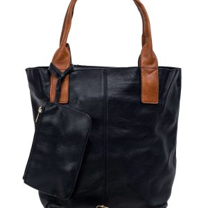 Black bag with sachet