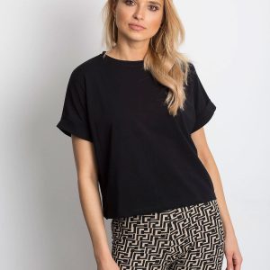 Black T-shirt Woodland