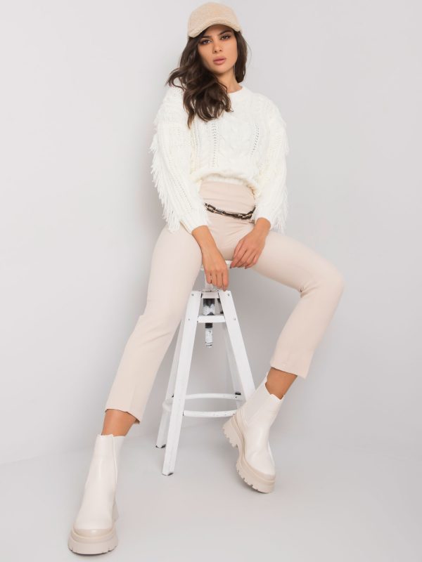 Beige Beaverton Fabric Pants