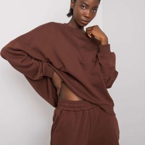 Brown sweatsuit set Amandine