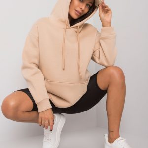 Beige Basic Sweatshirt Biarritz