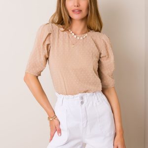 Beige blouse Luise RUE PARIS