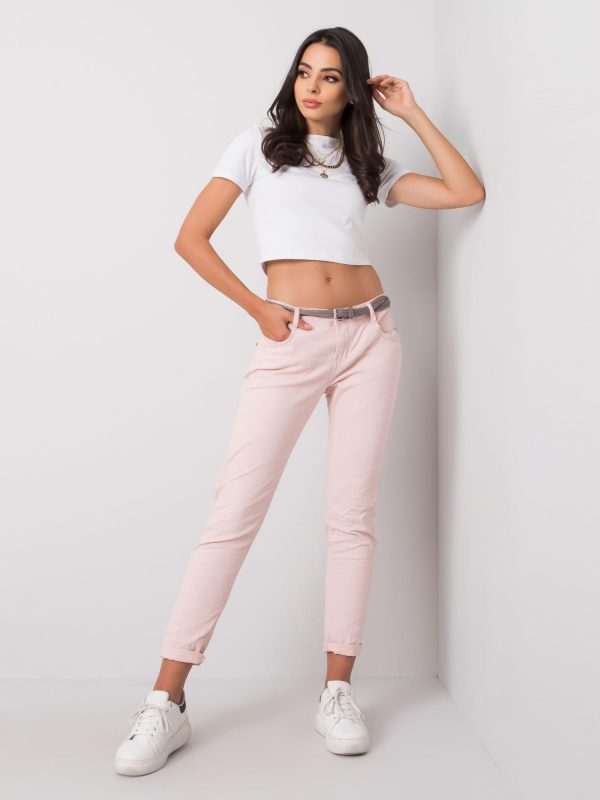 Rabella's powdery pink pants