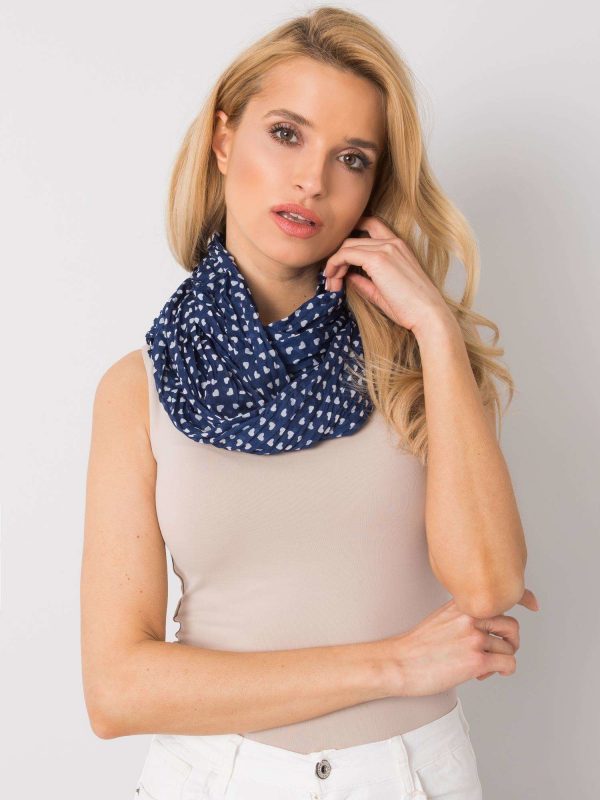 Navy blue scarf