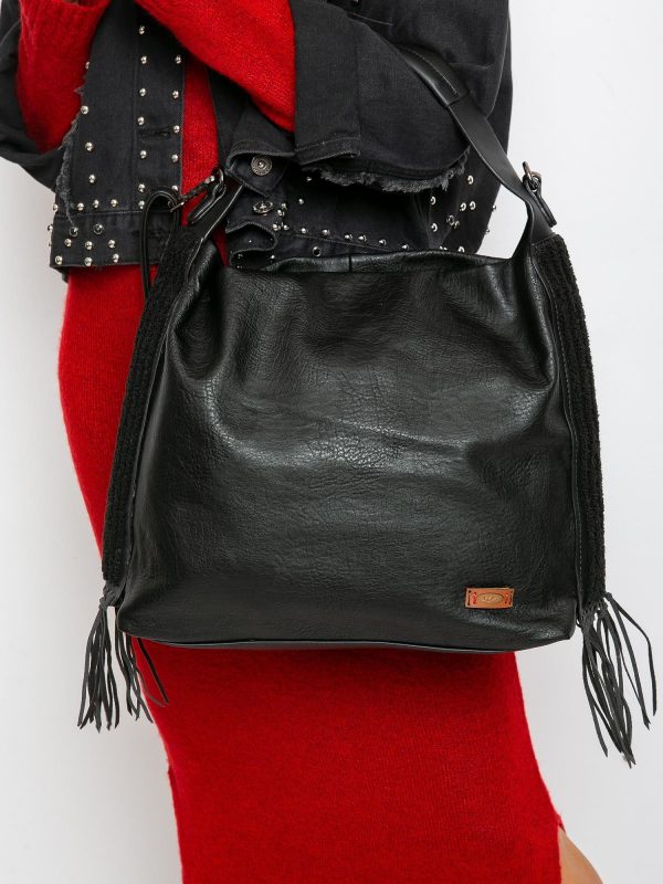 Black Tassel Bag