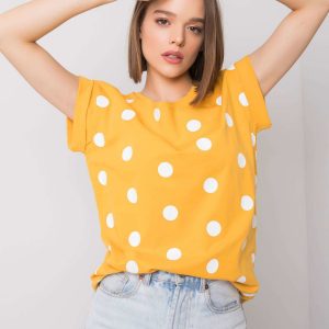 Yellow and white t-shirt Catrina RUE PARIS