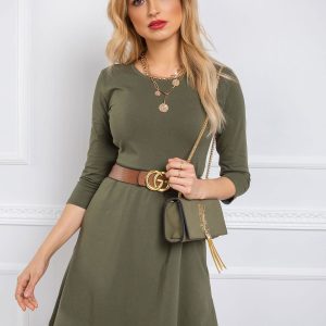 Khaki dress Leisa