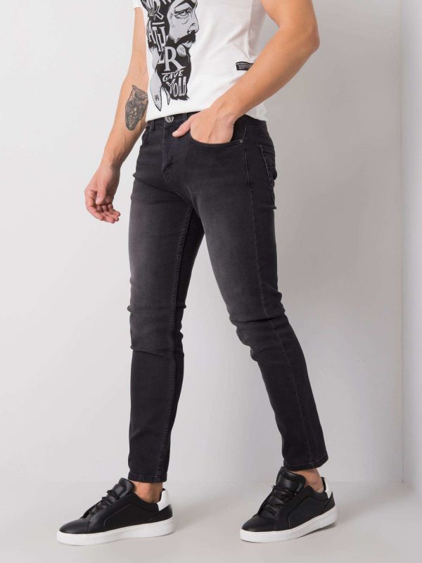 Dark gray jeans for men by Sean LIWALI