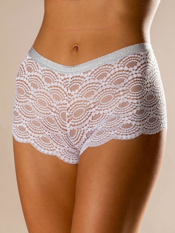 White Lace Panties Shorts