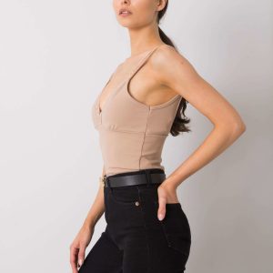 Beige short top Zemya RUE PARIS