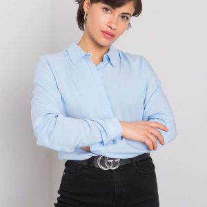 Light blue classic shirt Yvaine RUE PARIS