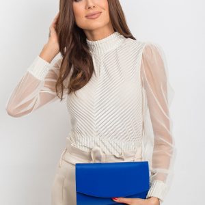 Cobalt small clutch bag