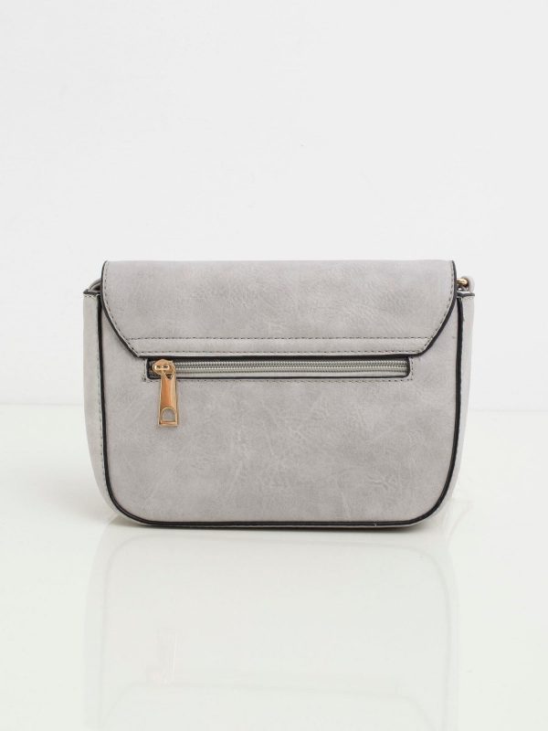 Grey Flip Bag