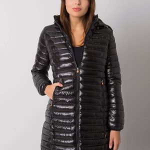 Ayline Black Hooded Jacket