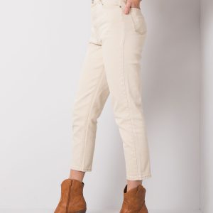 Beige straight jeans Eshe RUE PARIS