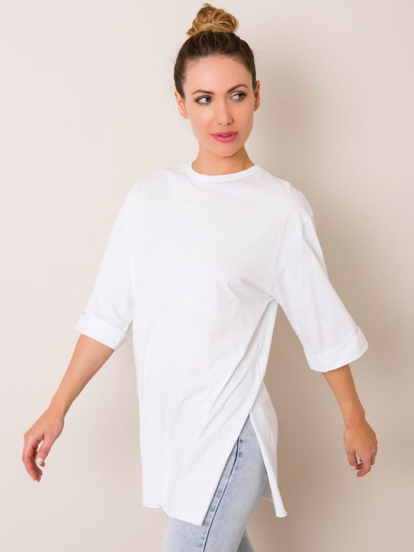 White t-shirt Becky RUE PARIS