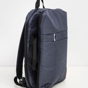 Navy Blue Laptop Backpack Bag