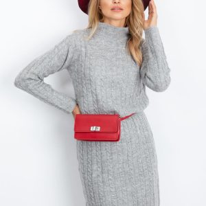 RUE PARIS Grey dress Evermore