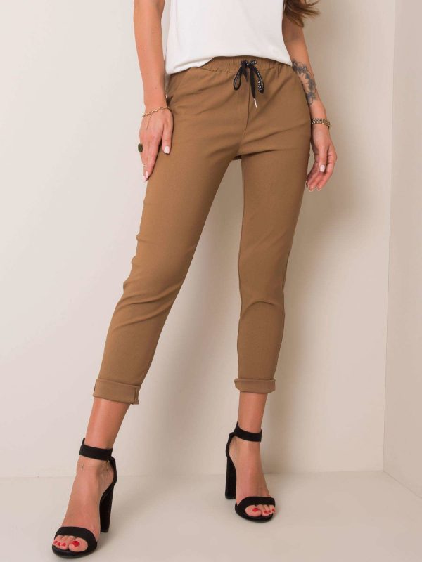 Dark beige pants Reina