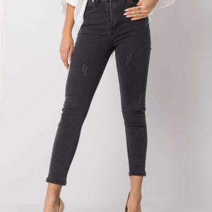 Dark grey jeans Jasmina RUE PARIS