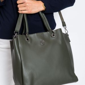 Dark Green Women's Eco Leather Bag