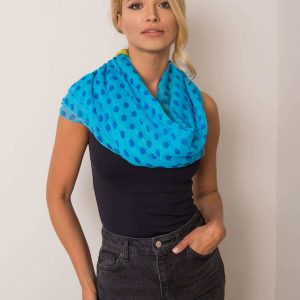 Blue dots scarf