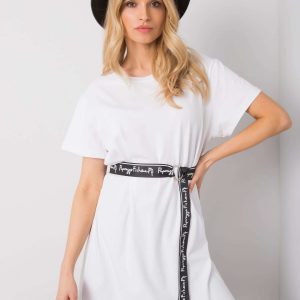 White tunic with Quisha strap