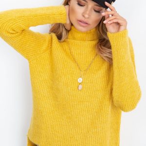 RUE PARIS Yellow Morning sweater