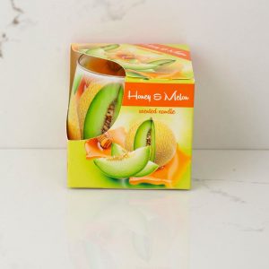 Honey and Melon Scented Candle