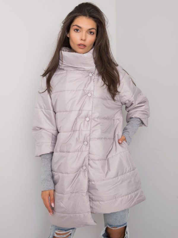 Grey Carlota Quilted Jacket