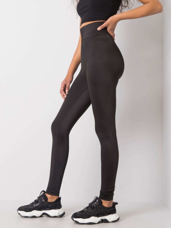 Bernardita RUE PARIS Black Leggings