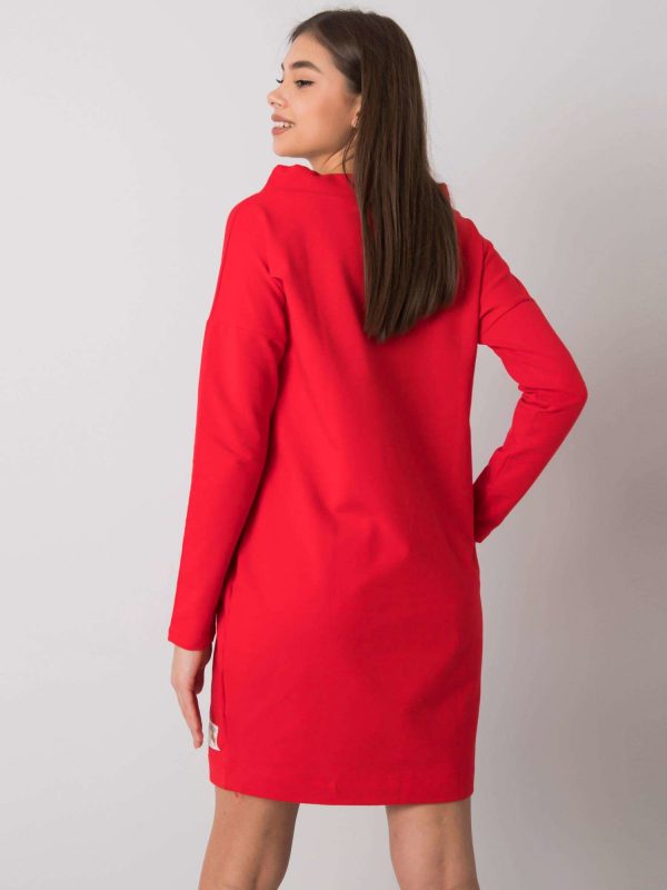 Red Meriden Dress