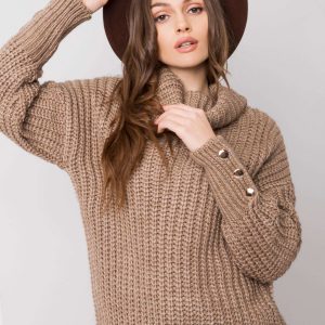 Dark beige Enid sweater