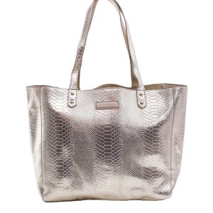 Gold Shopper Bag