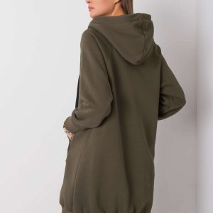 Khaki Ribby Sweatshirt