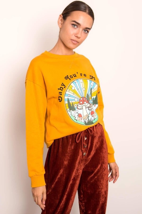 BSL Dark Yellow Sweatshirt