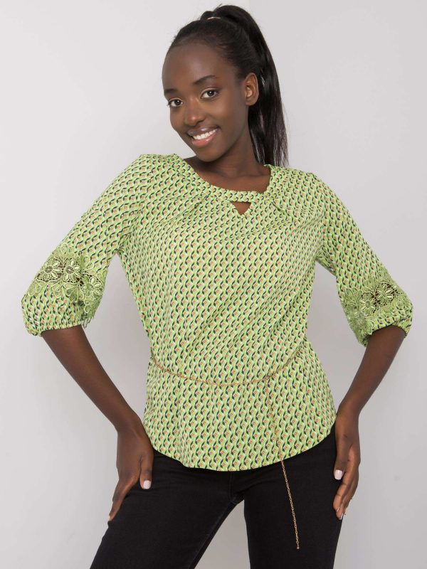 Jazmin green blouse